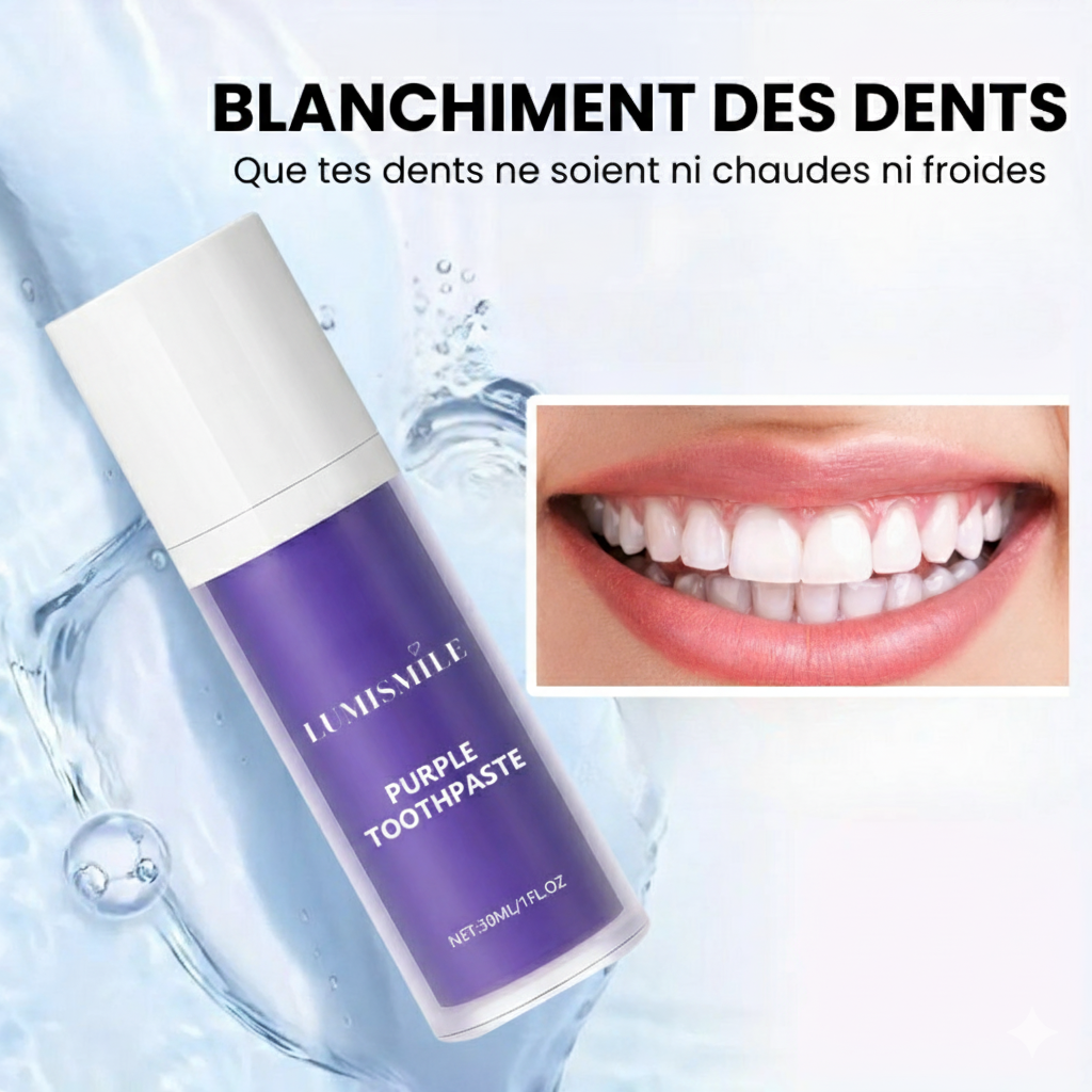 lumismile  – Dentifrice violet